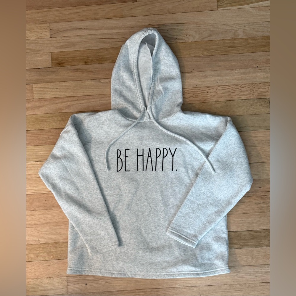 Rae Dunn Light Gray Hoodie